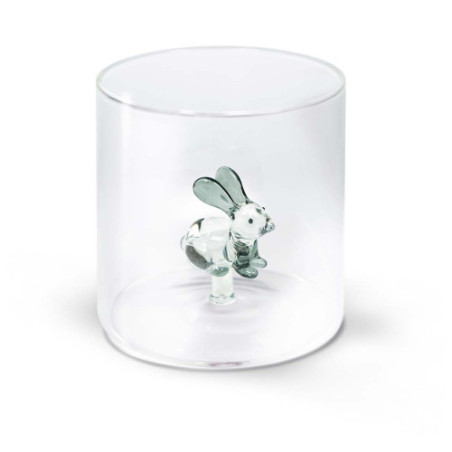 WD LIFESTYLE BICCHIERE BOROSILICATO CONIGLIO WD566CONI