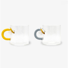 WD LIFESTYLE 2 TAZZE CAFFE' BOROSILICATO Ape WD717APE