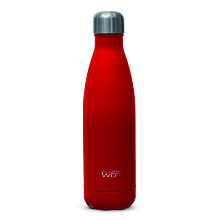 WD LIFESTYLE BOTTIGLIA TERMICA 500ml Rossa DOPPIA PARETE WD365R