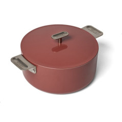 MONETA CASSERUOLA ANTIADERENTE Moneta 151 24cm Rosso PFAS-PFOA FREE 001P182052