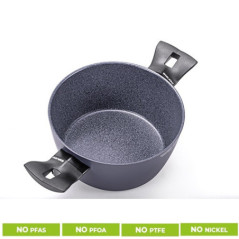 MONETA CASSERUOLA ANTIADERENTE Minerva Finegres 20cm PFAS FREE PFOA FREE 000P040720