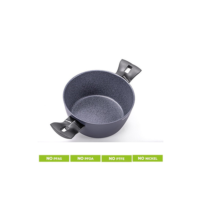 MONETA CASSERUOLA ANTIADERENTE Minerva Finegres 20cm PFAS FREE PFOA FREE 000P040720 MONETA CASSERUOLA ANTIADERENTE Minerva Finegres 20cm PFAS FREE PFOA FREE 000P040720