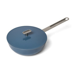 MONETA SALTAPASTA ANTIADERENTE Moneta 151 24cm Blu PFAS-PFOA FREE 001P196402