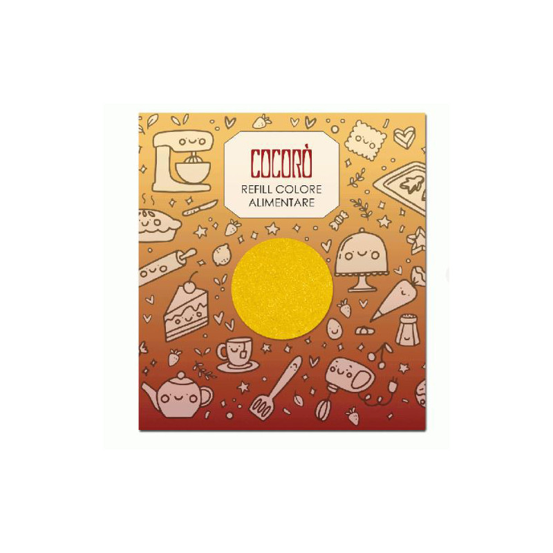 CUCINA IN CASA REFILL COLORE ALIMENTARE IN POLVERE - GIALLO - IN PALETTE 99010102566 CUCINA IN CASA REFILL COLORE ALIMENTARE IN POLVERE - GIALLO - IN PALETTE 99010102566