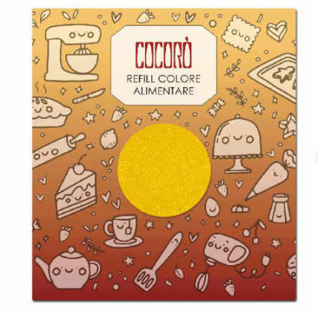 CUCINA IN CASA REFILL COLORE ALIMENTARE IN POLVERE - GIALLO - IN PALETTE 99010102566