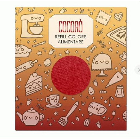 CUCINA IN CASA REFILL COLORE ALIMENTARE IN POLVERE - ROSSO - IN PALETTE 99010102565