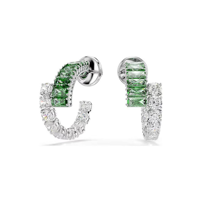 SWAROVSKI SALDI 40 ORECCHINO MATRIX GREEN/RHS 5732264 SWAROVSKI SALDI 40 ORECCHINO MATRIX GREEN/RHS 5732264