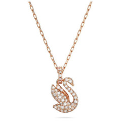 SWAROVSKI SALDI 40 PENDENTE ICONIC SWAN XXS WH/ROS 5647555