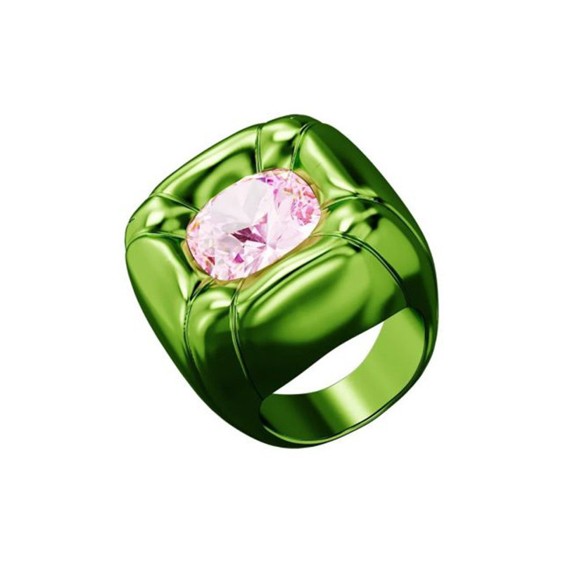 SWAROVSKI SALDI 50 ANELLO DULCIS LIGHT ROSE/GREEN 55 5601542
