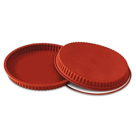 SILIKOMART STAMPO CROSTATA 24cm Classic Terracotta Silicone 30.424.00.0060
