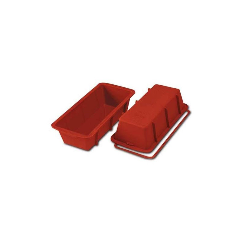 SILIKOMART STAMPO PLUMCAKE 26x10cm Classic Terracotta Silicone 30.330.00.0060