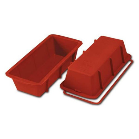 SILIKOMART STAMPO PLUM CAKE 30cm Classic Terracotta Silicone 30.331.00.0060