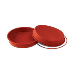 SILIKOMART STAMPO TORTA TONDO 28cm Classic Silicone Terracotta 30.128.00.0060