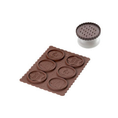 SILIKOMART STAMPO BISCOTTI Cookies Xmas 22.162.77.0165