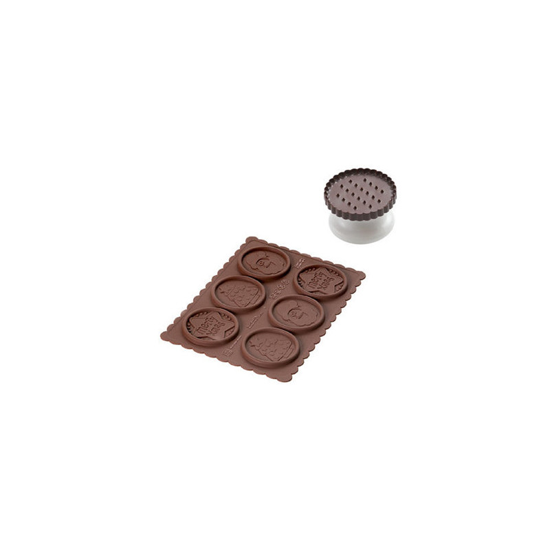 SILIKOMART STAMPO BISCOTTI Cookies Xmas 22.162.77.0165 SILIKOMART STAMPO BISCOTTI Cookies Xmas 22.162.77.0165