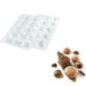 SILIKOMART STAMPO FRUTTA REALISTICA CASTGAGNE 5cm H.2