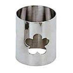 ALESSI PORTATOVAGLIOLI Girotondo Fiore Acciaio Inox AKK10 F