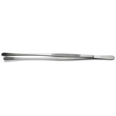 AMBROGIO SANELLI PINZA PUNTA PIATTA Inox 30cm A1151030