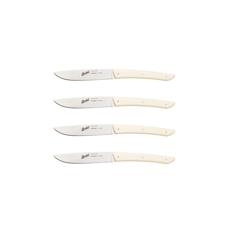 BERKEL 4 COLTELLI BISTECCA Elegance 11cm Crema KCO4SW11SRCB BERKEL 4 COLTELLI BISTECCA Elegance 11cm Crema KCO4SW11SRCB