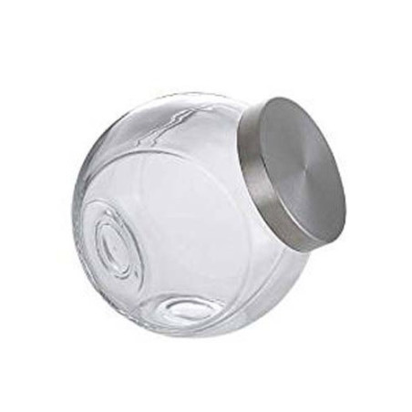 BORMIOLI BARATTOLO PANDORA CON TAPPO ACCIAIO INOX SPAZZOLATO 1231400