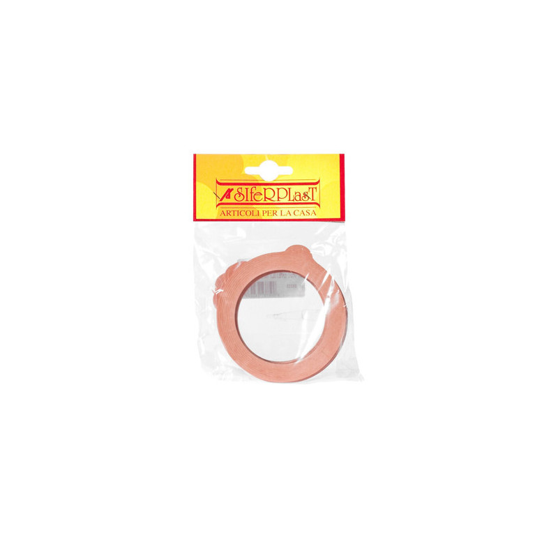 BORMIOLI 10 GUARNIZIONI x VASI Fido Arancio 6269600 BORMIOLI 10 GUARNIZIONI x VASI Fido Arancio 6269600