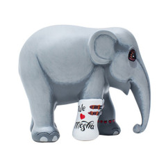 ELEPHANT PARADE ELEFANTE WE LOVE MOSHA GLOBAL 15cm 8858831237049