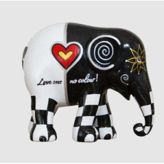ELEPHANT PARADE ELEFANTE LOVE SEES NO COLOUR 10cm 8858831263383
