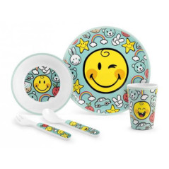 HOME SERVIZIO PAPPA BIMBI Smile Boy 5Pezzi MELAMINA 8273800