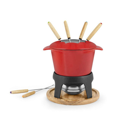 HOME FONDUTA GHISA Rossa 11 Pezzi 7084903