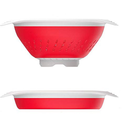 HOME COLAPASTA PIEGHEVOLE SILICONE 21x18 Rosso 8359600