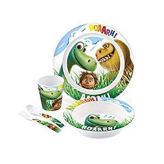 HOME SERVIZIO PAPPA BIMBI Good Dinosauro 5Pezzi MELAMINA 8139900