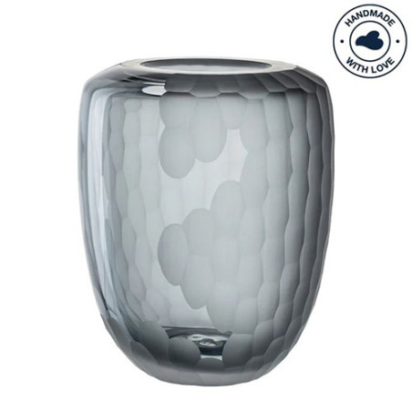 LEONARDO VASO 22cm ANTHRACITE BELLAGIO 036448