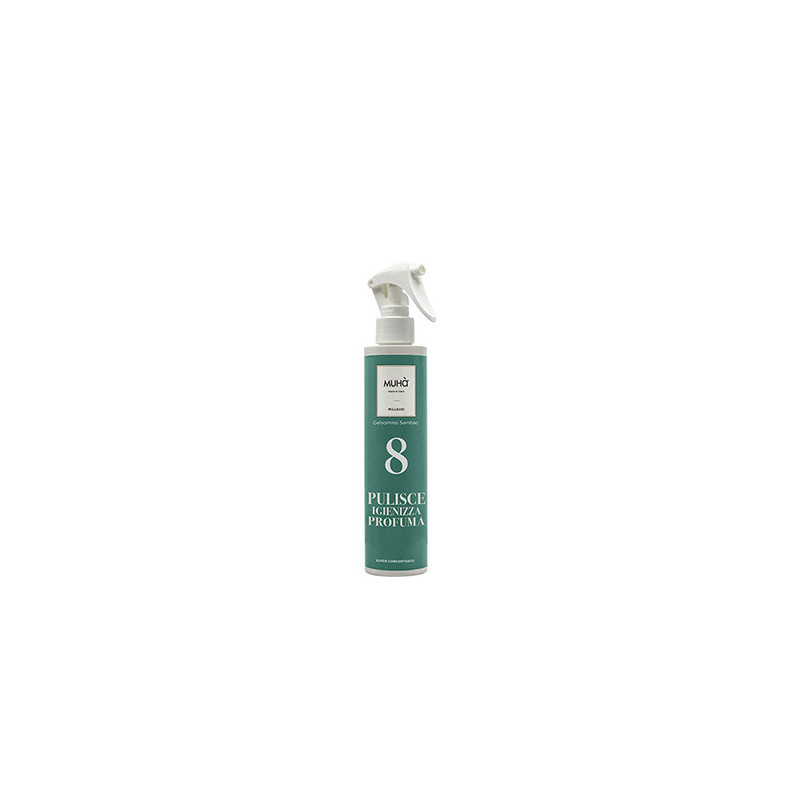 MUHA IGIENIZZANTE SPRAY MULTIUSO 200ml GELSOMINO SAMBUC MILG008 MUHA IGIENIZZANTE SPRAY MULTIUSO 200ml GELSOMINO SAMBUC MILG008