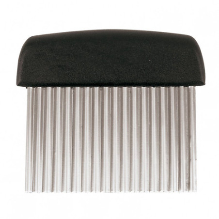 PADERNO AFFETTA VERDURE ONDULATO ACCIAIO INOX 11