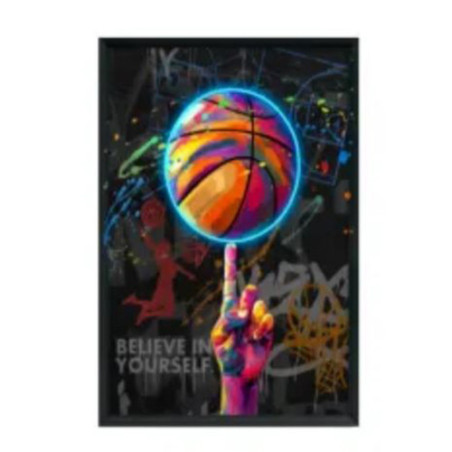 PALAIS ROYAL QUADRO LED BASKET BALL 60X80cm 1038564