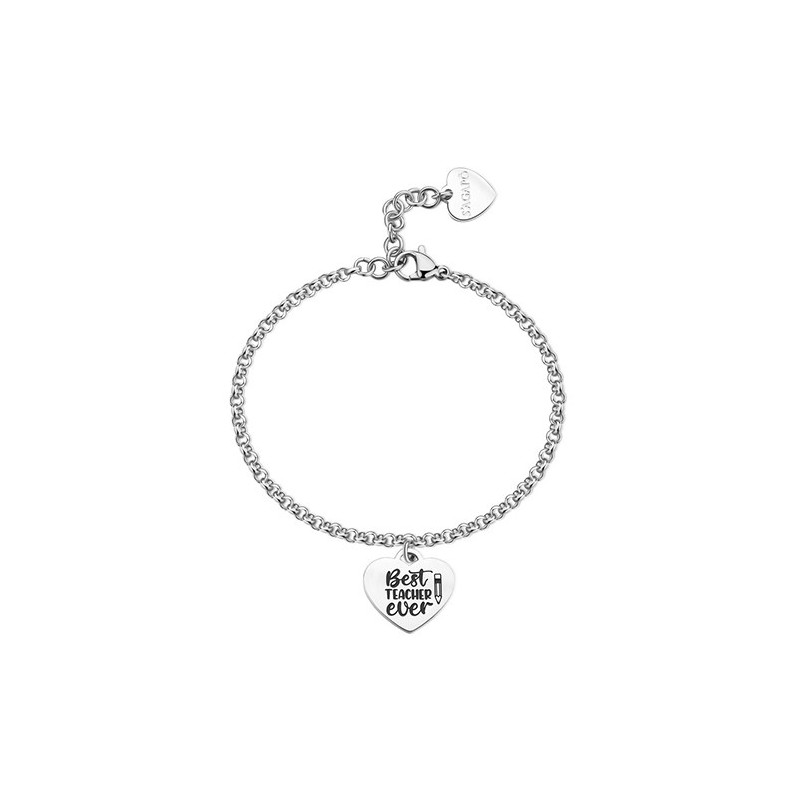 SAGAPO BRACCIALE Be My Family ACCIAIO BEST TEACHER EVER SBY045 SAGAPO BRACCIALE Be My Family ACCIAIO BEST TEACHER EVER SBY045