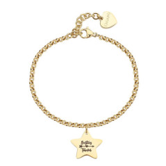 SAGAPO BRACCIALE Be My Family PVD ORO BESTIES FOREVER SBY033