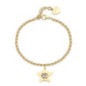 SAGAPO BRACCIALE Be My Family PVD ORO BESTIES FOREVER SBY033