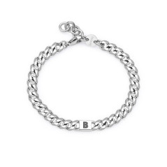 SAGAPO BRACCIALE Monogram ACCIAIO B SMG12