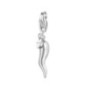 SAGAPO CHARM HAPPY ACCIAIO CORNETTO SHA376