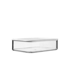 SCHONHUBER CONTENITORE FRIGO BIANCO TRASPERENTE 32x22x8