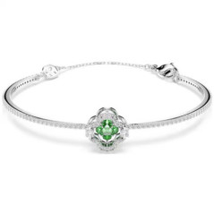 SWAROVSKI BRACCIALE RIGIDO MP UNA CLOVER GREEN 5757791