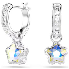 SWAROVSKI ORECCHINO CHROMA STAR HOOP CRY 5754172
