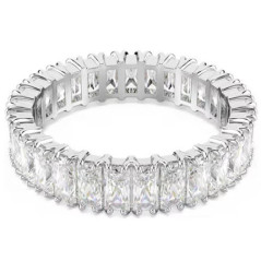 SWAROVSKI ANELLO MATRIX BAGUETTE CRY/RHS 50 5714334