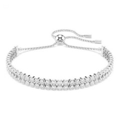 SWAROVSKI BRACCIALE RE MATRIX DOUBLE WHITE/RHS 5678252