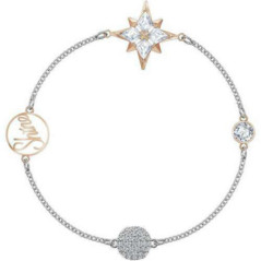 SWAROVSKI BRACCIALE RIGIDO DEXTERA CRY/ROS L 5700931