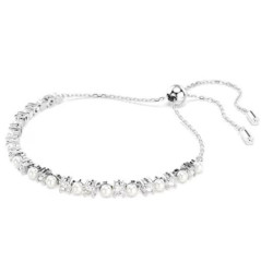 SWAROVSKI BRACCIALE MATRIX CRYSTAL/PEARL CRY/RHS 5689633