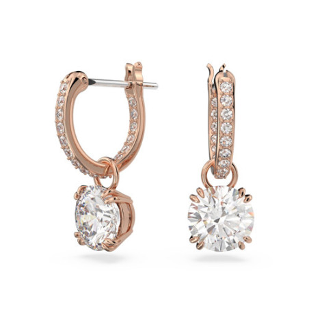 SWAROVSKI ORECCHINO SIMPLE ROS 5639975