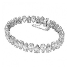 SWAROVSKI BRACCIALE MILLENIA PEAR WHITE/RHS 5598350