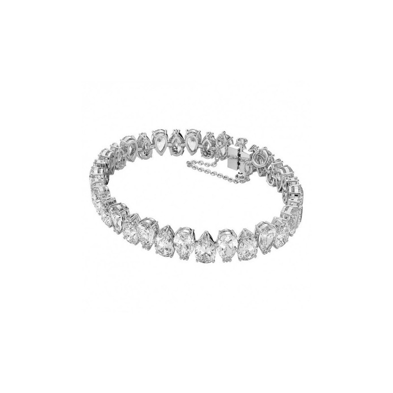 SWAROVSKI BRACCIALE MILLENIA PEAR WHITE/RHS 5598350